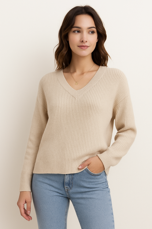 Cozy Chic Ribbed Sweater
